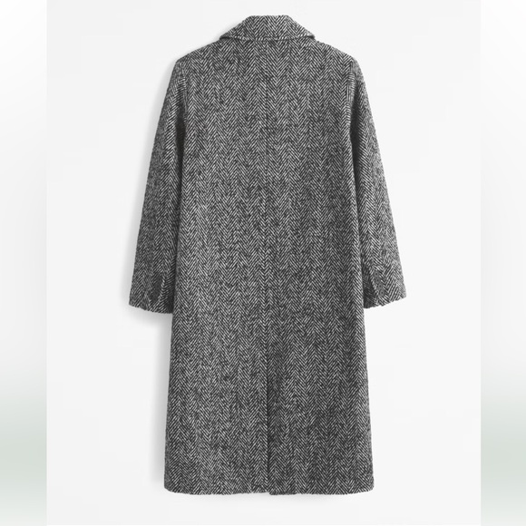 Abercrombie Wool-Blend Tailored Topcoat - Picture 2 of 6